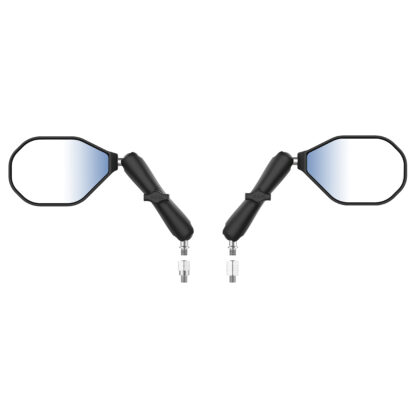 RAM® Tough-Mirror™ Kit with M10-1.25 Bases + Reverse Adapter - Long Arm