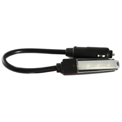 RAM® 8" Flexible LED Light with Male Cigarette Charger