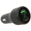 GDS® Type-C and Type A 2-Port Cigarette Charger