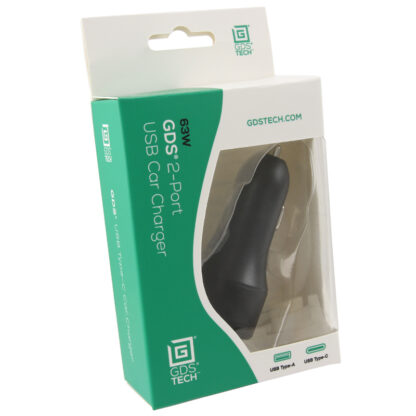 GDS® Type-C and Type A 2-Port Cigarette Charger - Bild 2