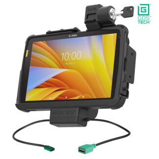 Locking GDS® Power + Data Dock for Zebra ET4x 10" with IntelliSkin®