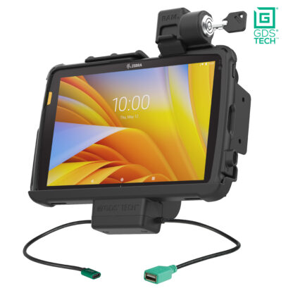 Locking GDS® Power + Data Dock for Zebra ET4x 10" with IntelliSkin®