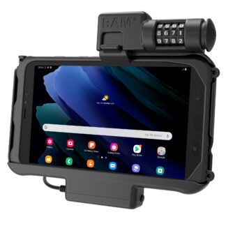 RAM® Combo Locking Powered Dock for Samsung Tab Active3 & Tab Active2