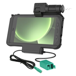 RAM® Key Locking Power + Dual USB Dock for Samsung Tab Active3 & Active2