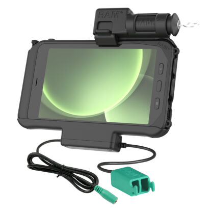 RAM® Key Locking Power + Dual USB Dock for Samsung Tab Active3 & Active2