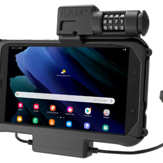RAM® Combo Locking Power + Data Dock for Samsung Tab Active3 & Active2