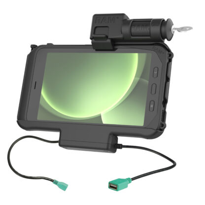 RAM® Key Locking Power + Data Dock for Samsung Tab Active3 & Tab Active2