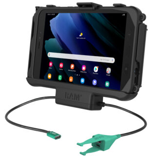 RAM® USB-C Powered Dock + USB-C & USB-A Data for Samsung Tab Active3