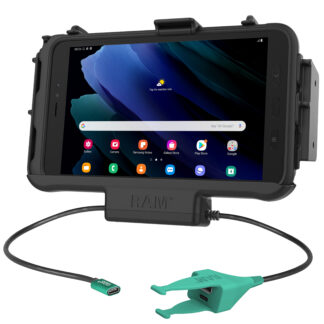 RAM® USB-C Modular Dock + USB-C & USB-A Data for Samsung Tab Active3