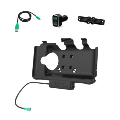 RAM® Powered Holder for Tab Active3 & Active2 with CLA Vehicle Charger