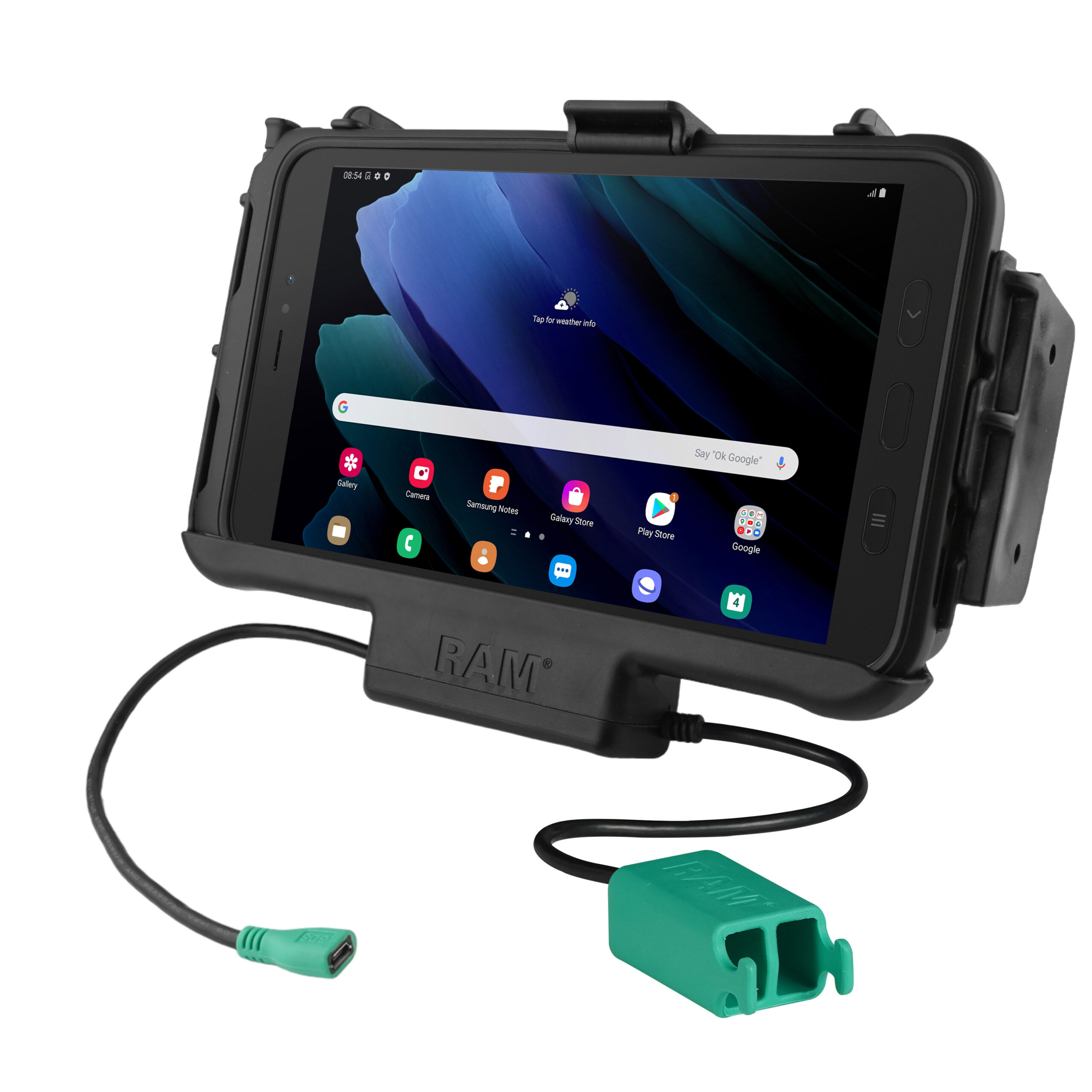 RAM® EZ Roll'r™ Modular Dual USB Dock for Samsung Tab Active3