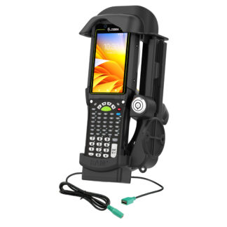 RAM® Locking Powered Dock + Single USB-A for Zebra MC9300