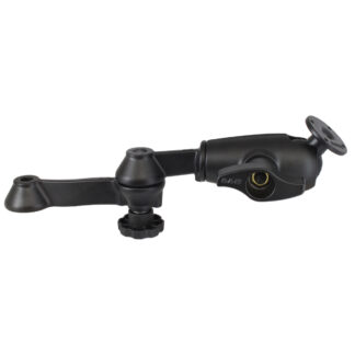 RAM® 12" Double Swing Arm with Round Plate - D Size