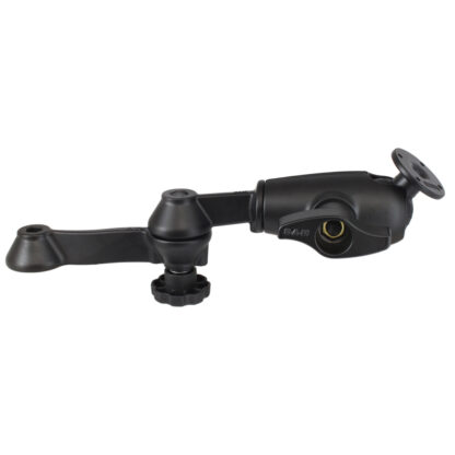 RAM® 12" Double Swing Arm with Round Plate - D Size