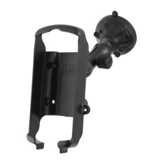 RAM® Twist-Lock™ Low Profile Suction Mount for Garmin GPS 72, 76 + More
