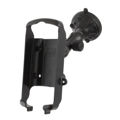 RAM® Twist-Lock™ Low Profile Suction Mount for Garmin GPS 72, 76 + More