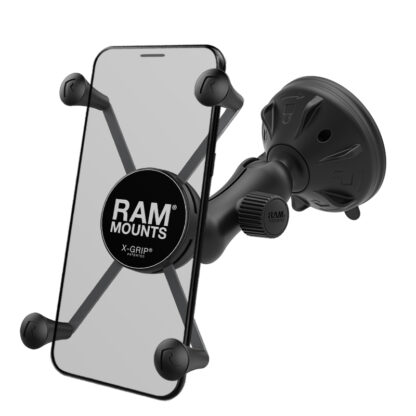 RAM® X-Grip® Large Phone Mount with Low Profile Suction Base