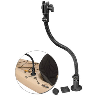 RAM® Flex-Rod™ 18" Single Socket Arm with Drill-Down Base Accessories