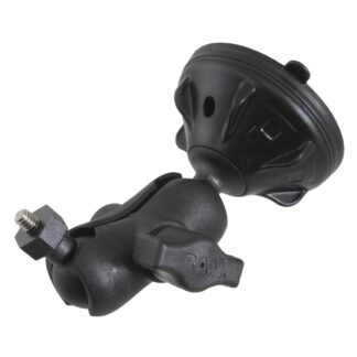 RAM® Twist-Lock™ Low Profile Suction Cup with 1/4"-20 Threaded Stud