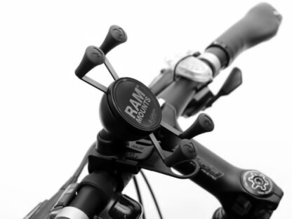 RAM® X-Grip® Phone Mount with RAM® EZ-Strap™ Rail Mount - Bild 3