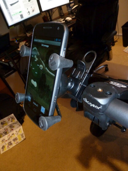 RAM® X-Grip® Phone Mount with RAM® EZ-Strap™ Rail Mount - Bild 7