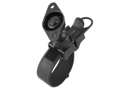 RAM® EZ-Strap™ Rail Mount with Double Ball and Diamond Base Adapter