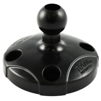 RAM® Snap-Link™ Ball with Round Plate