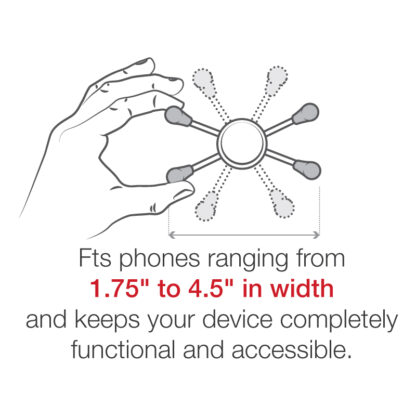 RAM® X-Grip® Large Phone Mount with RAM® Tough-Wedge™ Base - Snap-Link - Bild 2