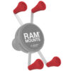 RAM® X-Grip® Red Rubber Cap 4-Pack - Bild 2